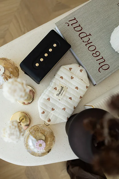 Косметичка «Precatch» Шоко серця | Peachblossom