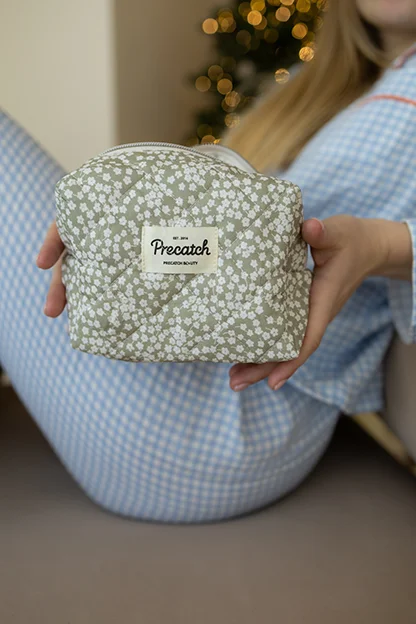 Косметичка «Precatch», білі квіти | PeachBlossom